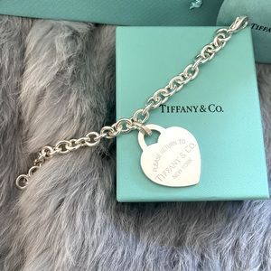 Authentic Tiffany & Co. Return to Tiffany XL Heart Tag Bracelet